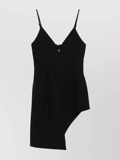 Coperni Knee Length Dress With Adjustable Shoulder Straps