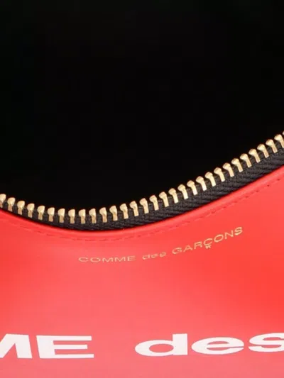 Comme Des Garçons Logo Rectangular Smooth Finish Wallet