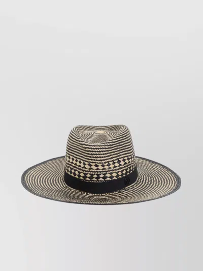 Maison Michel Charles Bi-color Hat