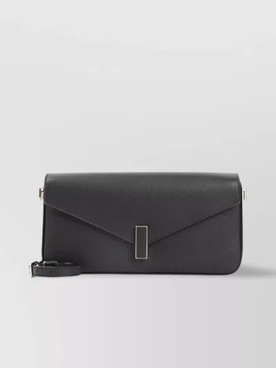 Valextra Rectangular Shape Shoulder Bag With Adjustable Strap