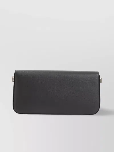 Valextra Rectangular Shape Shoulder Bag With Adjustable Strap