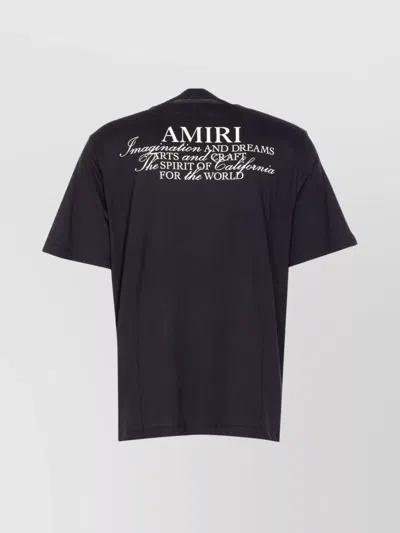 Amiri Crewneck Short Sleeves Spirit T-shirt