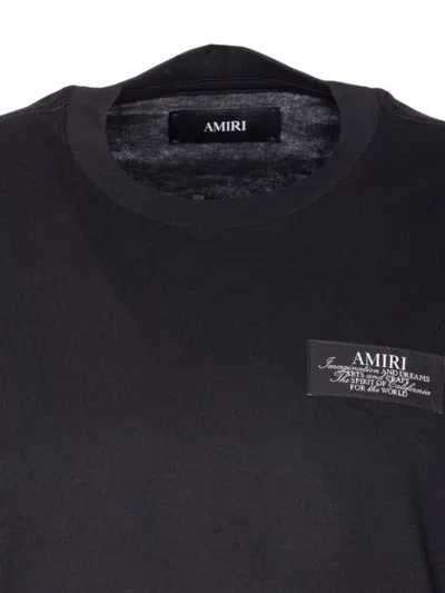 Amiri Crewneck Short Sleeves Spirit T-shirt