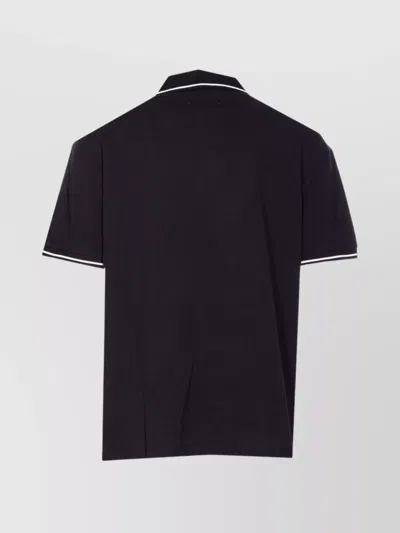 Amiri Tipped Collar Polo Shirt