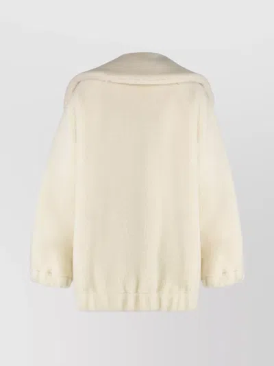 Patou Hooded Fleece Jacket Front Pockets