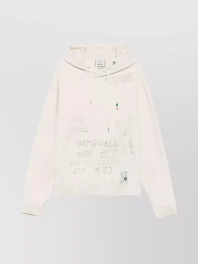 Miharayasuhiro Maison Mihara Yasuhiro Hoodie With Drawstring Hood And Embroidered Detailing