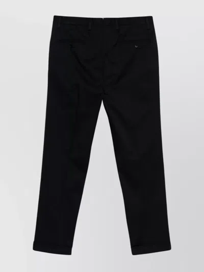 Drumohr Tapered Trousers With Concealed Fly