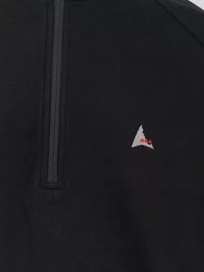 Roa Men Stretch Cotton Sweatshirt With Logo