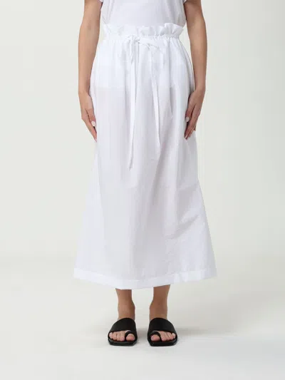 Fabiana Filippi Bag Style Midi Skirt With Drawstring Waist