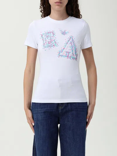 EMPORIO ARMANI T-SHIRT EMPORIO ARMANI WOMAN COLOR WHITE G82957001