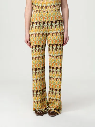 Maliparmi Geometric Mimosa Trousers In Multi