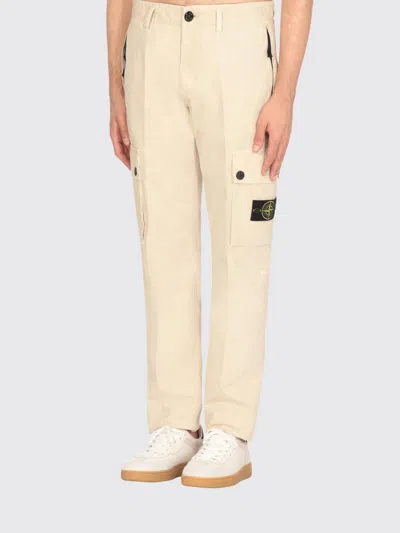 Stone Island Badge Left Leg Chino Trousers