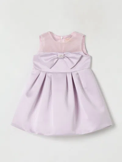 Elisabetta Franchi La Mia Bambina Kleid  Kinder Farbe Quartz