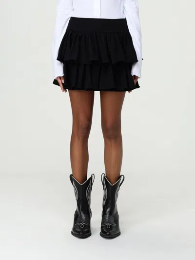 Rotate Birger Christensen High Waistband Ruffle Mini Skirt