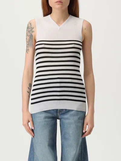 Khaite Renato Rib Merino Wool Blend Sleeveless Sweater
