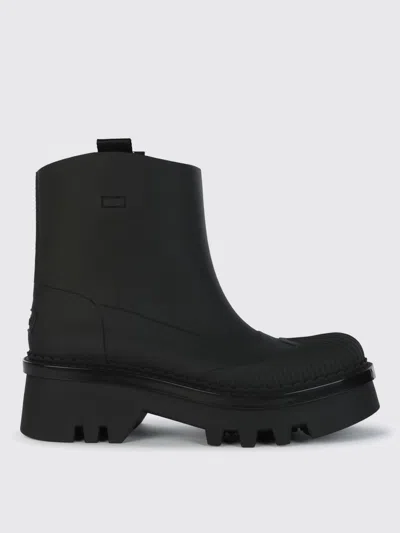 Chloé Elegant Mini Rain Boots With Scallop Detailing
