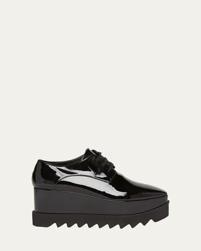 Stella Mccartney Elyse Patent Alter Platform Sneaker Loafers