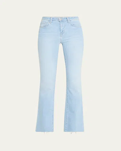 L Agence Sneeki Low-rise Sneaker Straight Jeans