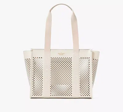 Kate Spade Kip Perforated Leather Large Tote