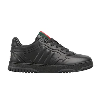 Pre-owned Gucci Re-web Sneaker 'black'