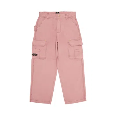 Pre-owned Supreme X Dickies Flannel Lined Cargo Pant 'pink'
