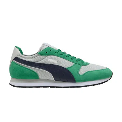 Pre-owned Puma St Miler 'glacial Grey Archive Green'