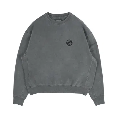 Pre-owned Cav Empt Overdye Pre Cog Crewneck 'charcoal'