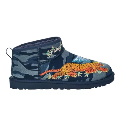 Pre-owned Ugg Palace X Classic Ultra Mini Boot 'navy Camo'