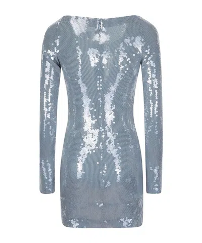 16arlington Solaria Sequined Tulle Mini Dress