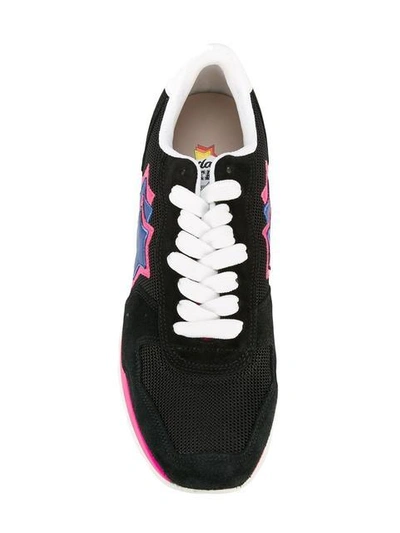Shop Atlantic Stars Lace-up Panelled Sneakers