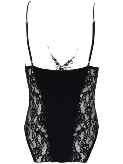 Saint Laurent Spaghetti Strap Bodysuit