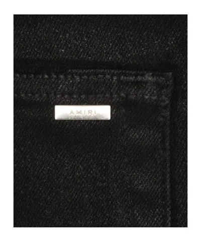 Amiri Belt-loop Jeans In Black