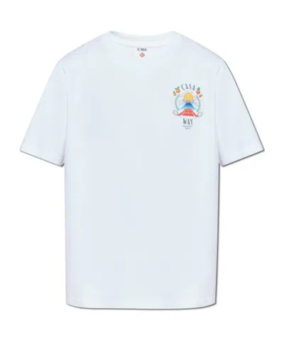 Casablanca Casa Way Mountain Printed T-shirt