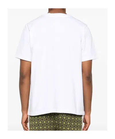 Casablanca Cotton Crew Neck T-shirt With Graphic Print
