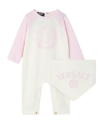 Versace Medusa-print Babygrow Set