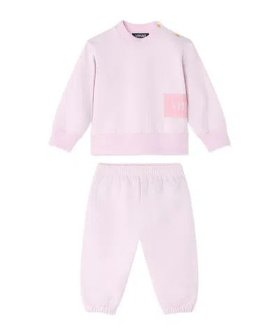 Versace Long-sleeved Sweatshirt And Pants Set