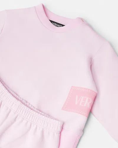 Versace Long-sleeved Sweatshirt And Pants Set