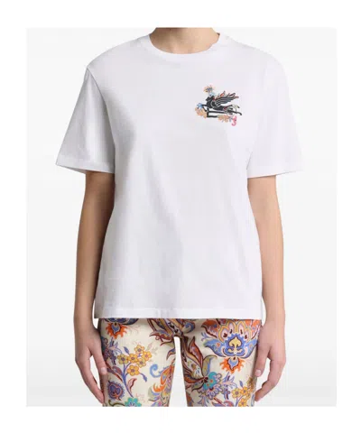 Etro T-shirt E Polo Bianco