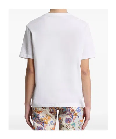 Etro T-shirt E Polo Bianco