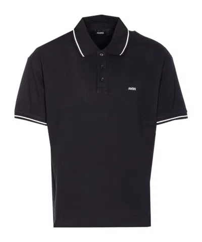 Amiri Tipped Collar Polo Shirt