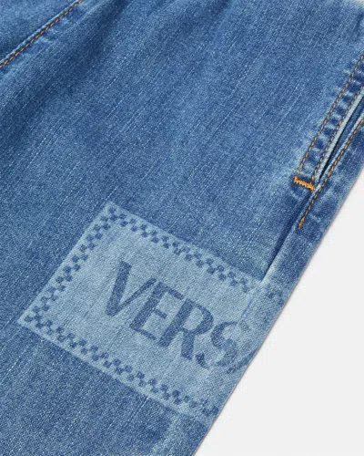 Versace Elastic Waist Jeans
