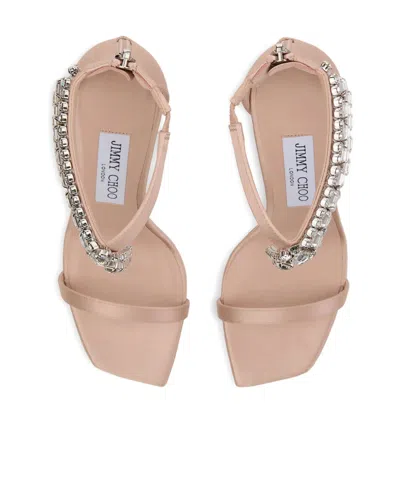 Jimmy Choo Square Toe High Heel Sandals