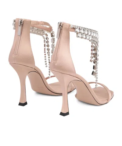 Jimmy Choo Square Toe High Heel Sandals