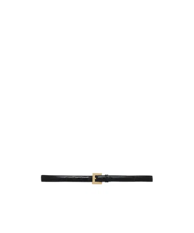 Anine Bing Patent-leather Belt