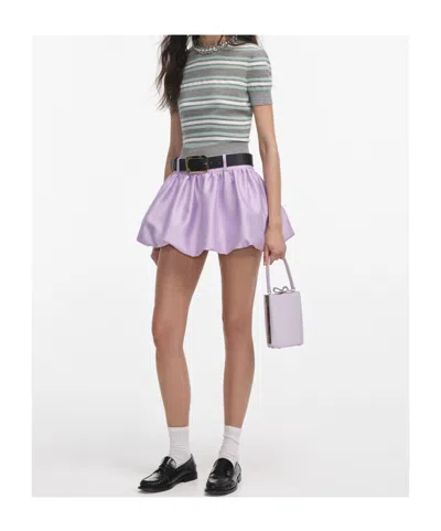 Self-portrait Striped T-shirt In Multi