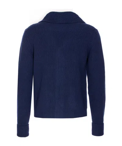 Tom Ford Silk Cardigan With Front Pockets And Shawl Collar