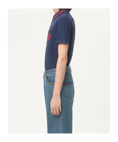 Valentino Garavani Polo Shirt With Vg Embroidery