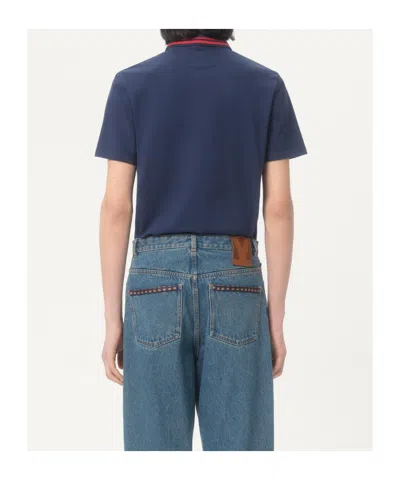 Valentino Garavani Polo Shirt With Vg Embroidery