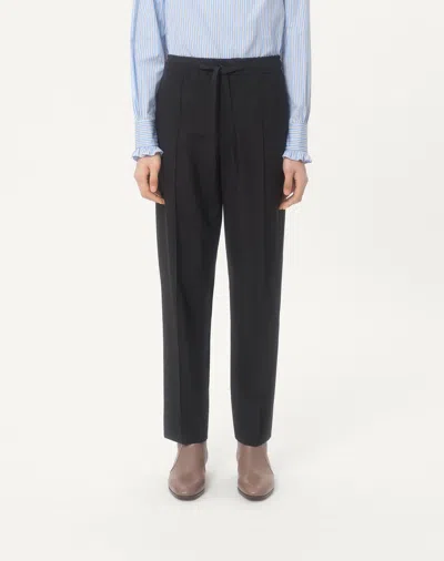 Valentino Drawstring Waist Casual Pants