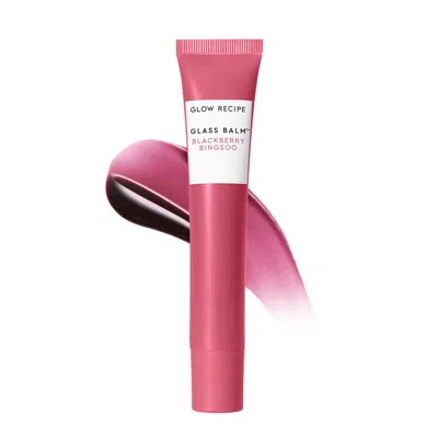 Glow Recipe Glass Balm Lip Treatment For Shine & Hydration Blackberry Bingsoo 0.52 Oz/15 G